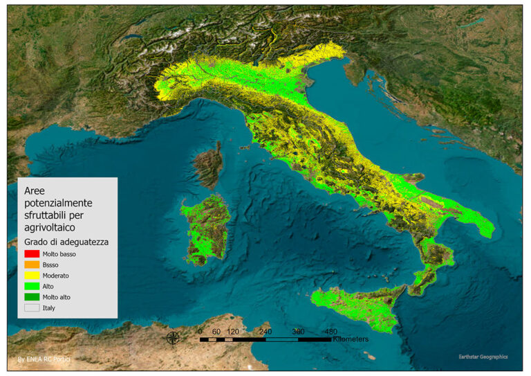 Da Enea La Mappa Del Potenziale Italiano Di Agrivoltaico Pv Magazine